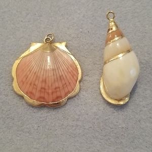 Shell Pendants Beach Necklace